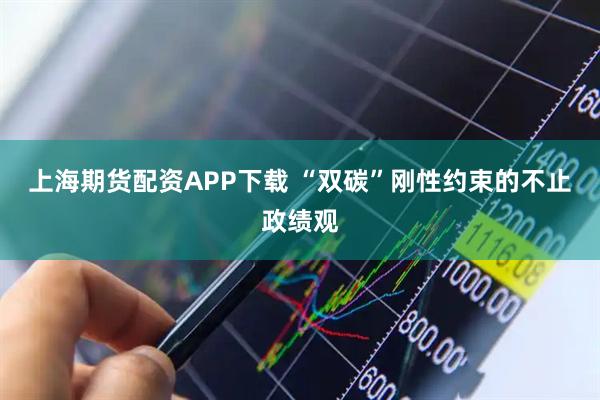 上海期货配资APP下载 “双碳”刚性约束的不止政绩观